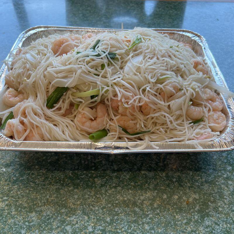 SHRIMP CHOW MEI FUN